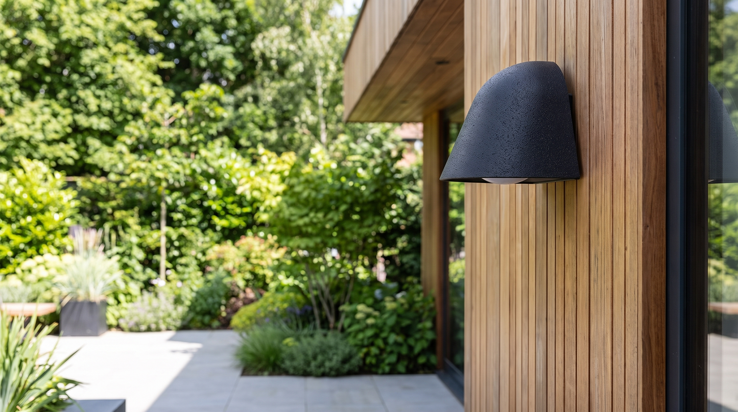 Decoratieve Buitenwandlamp overdag – before slider 16:9