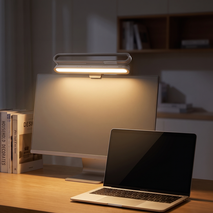 Magnetic Desk Lamp – Dimmable Minimalist LED Reading Lamp with Swivel Head for Desk, 26 cm