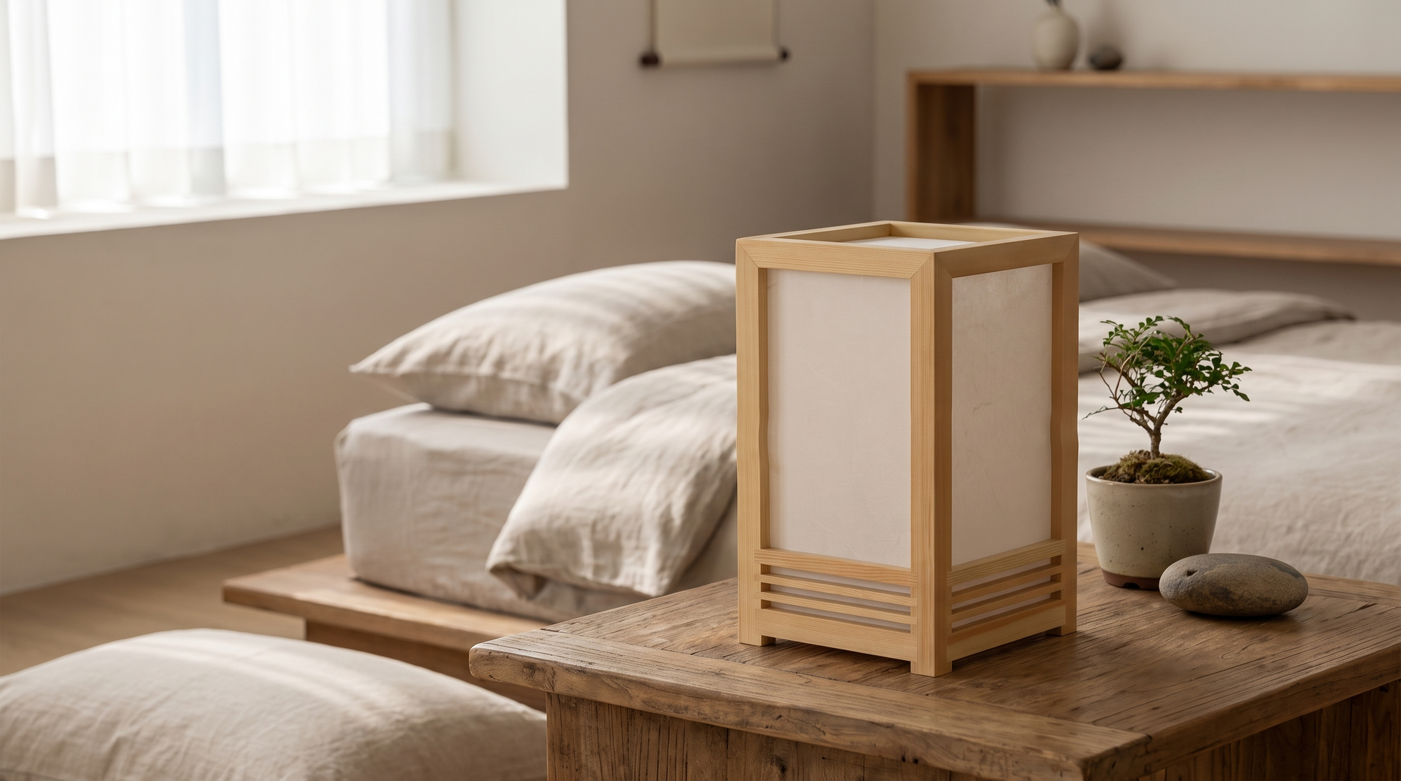 Tafellamp Hout - Dag