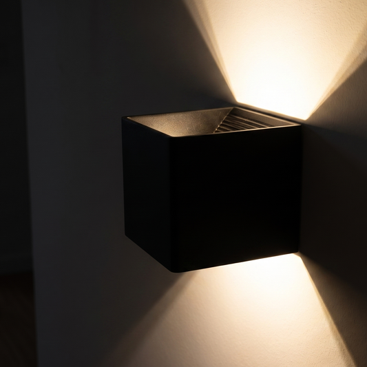 Wandlamp Bewegingssensor - Nacht Vierkant
