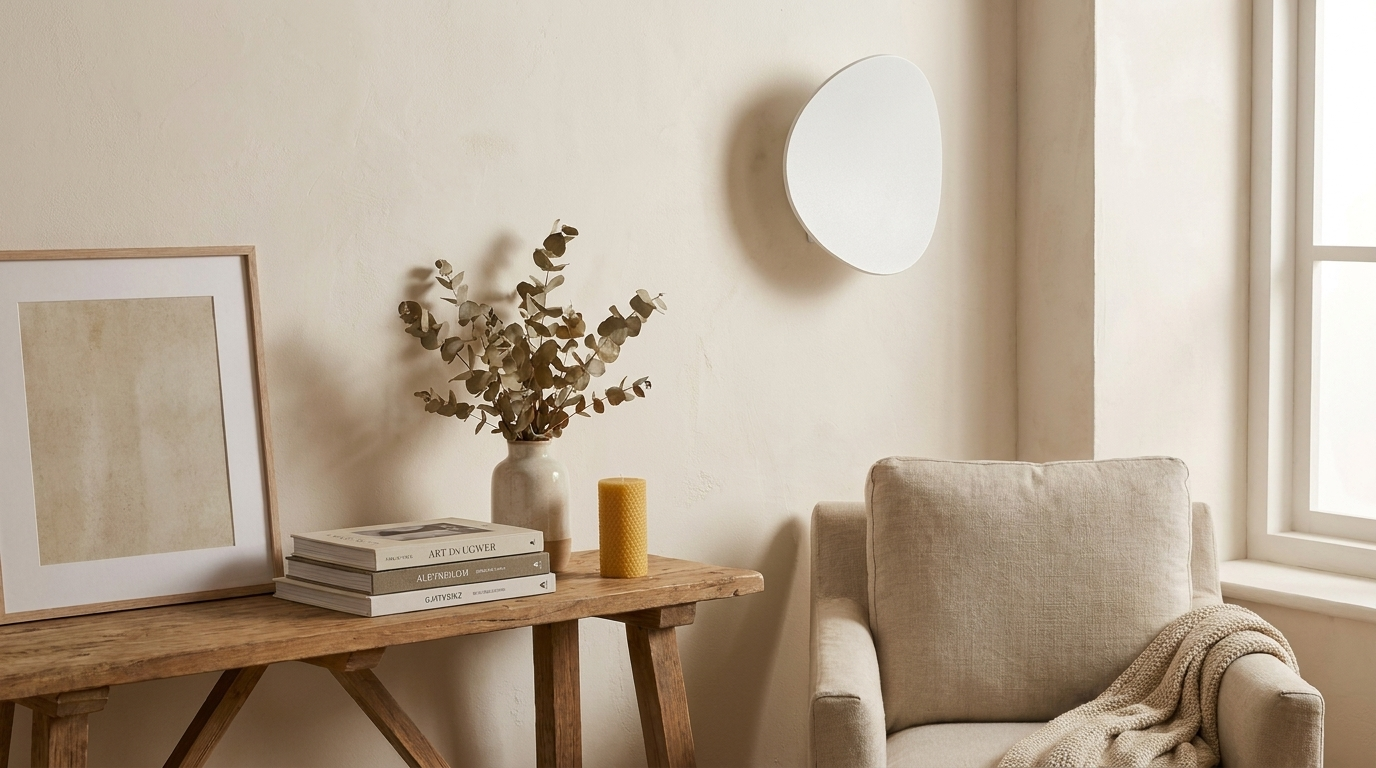 Wandlamp Wit Rond - Dag
