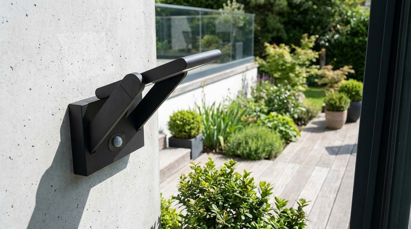 Buitenwandlamp Solar overdag - voor