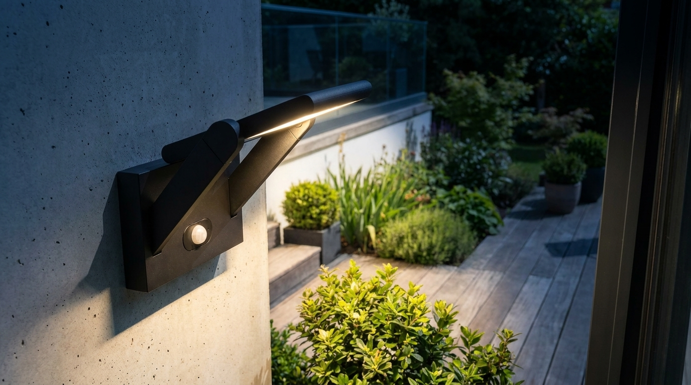 Buitenwandlamp Solar nacht - na