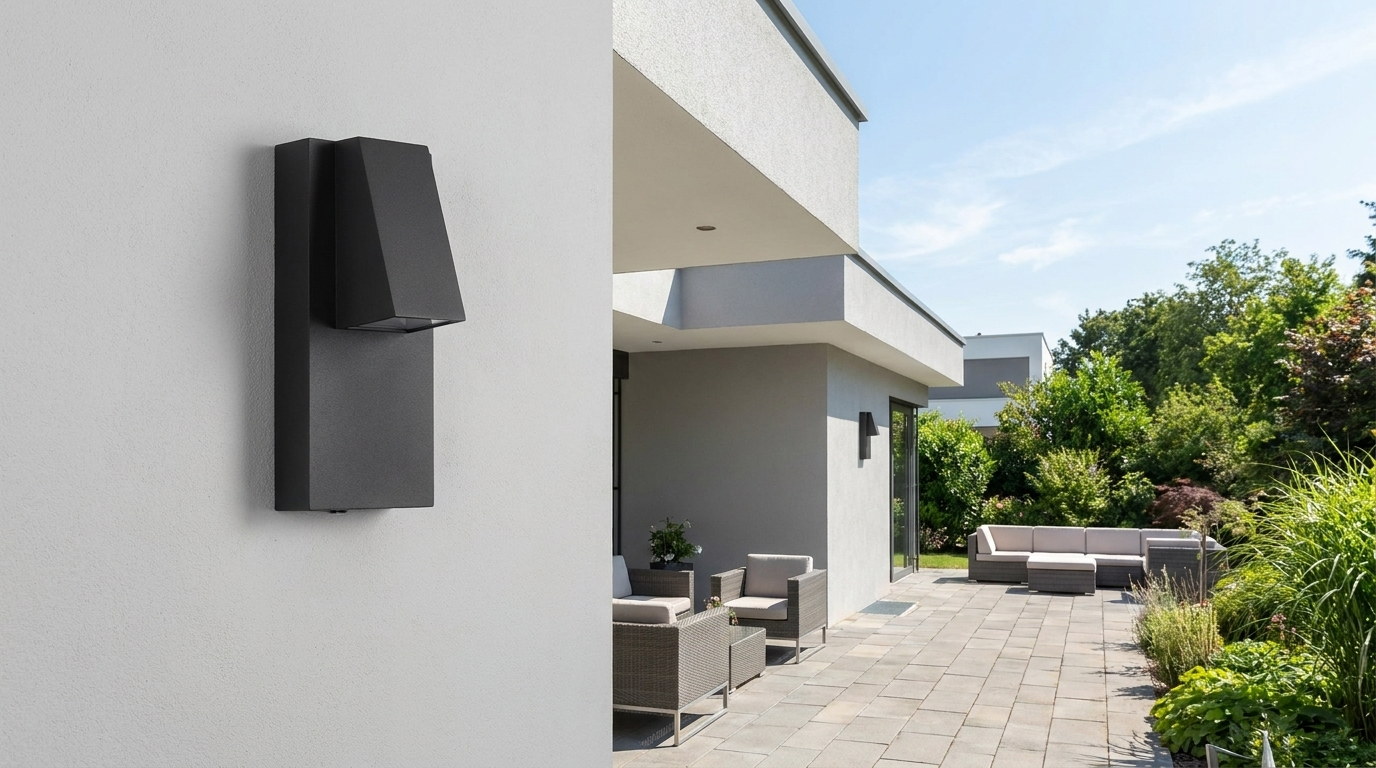 Buitenwandlamp Aluminium overdag - voor
