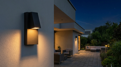 Buitenwandlamp Aluminium nacht - na