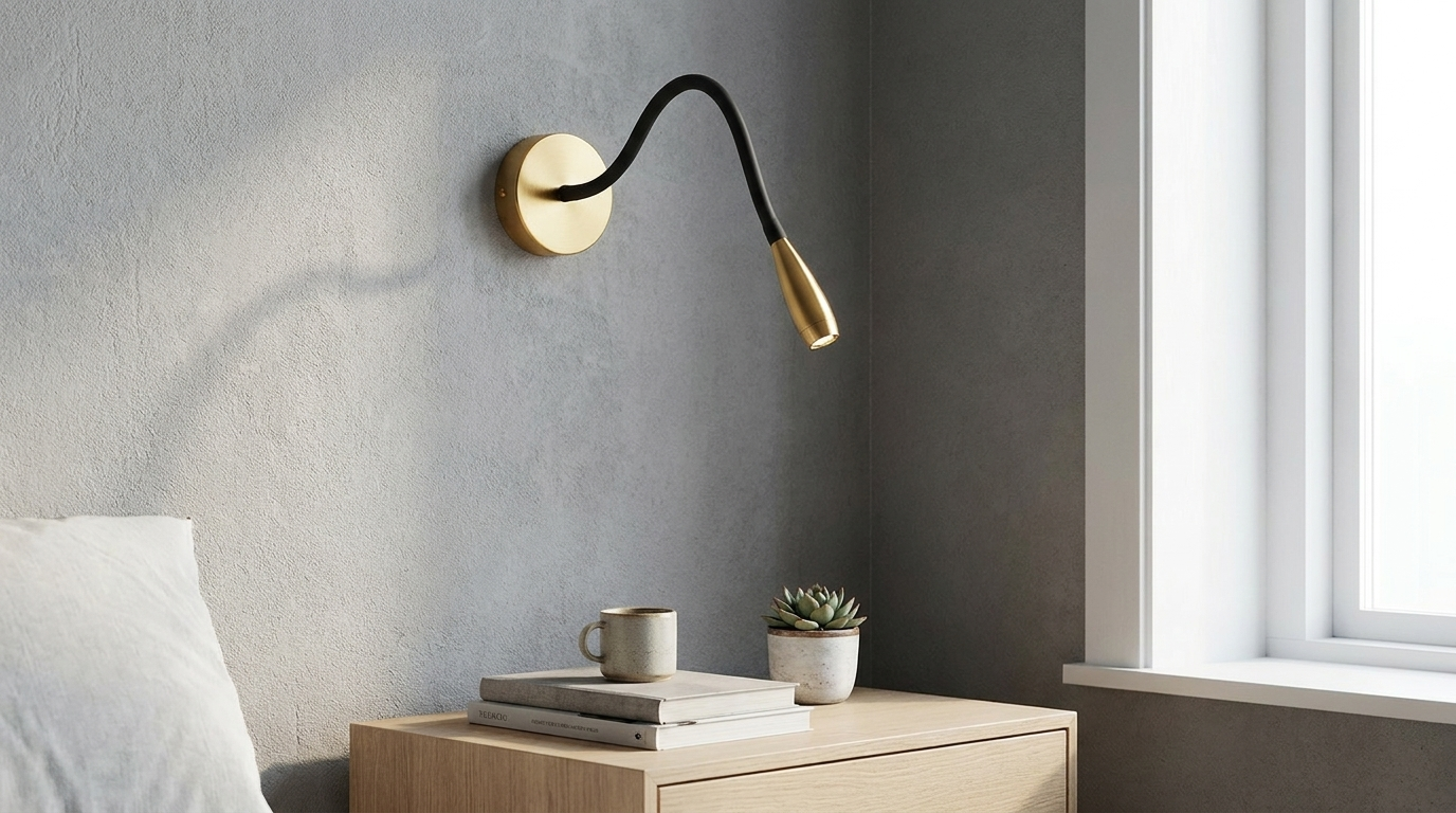 Wandlamp Zwart Goud dag