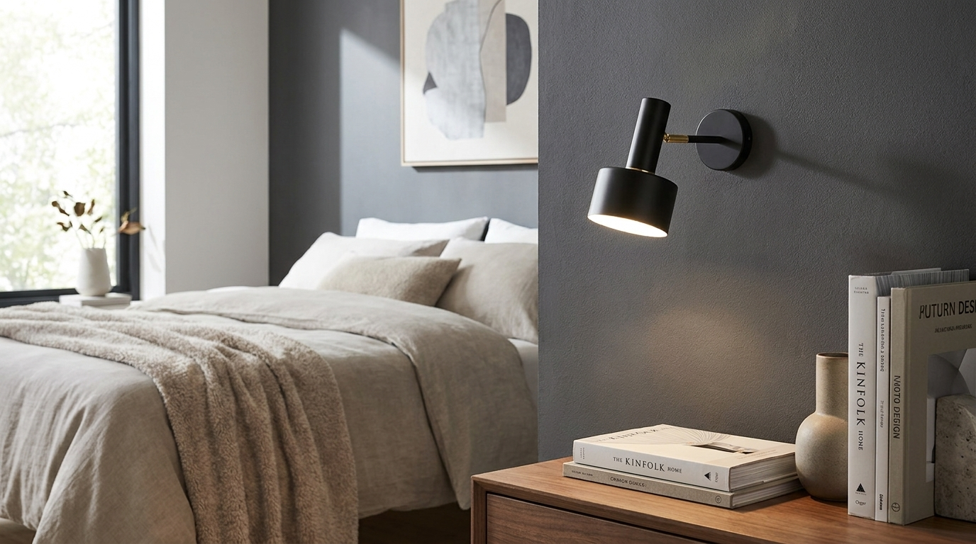 Wandlamp Goud Zwart dag - before v2