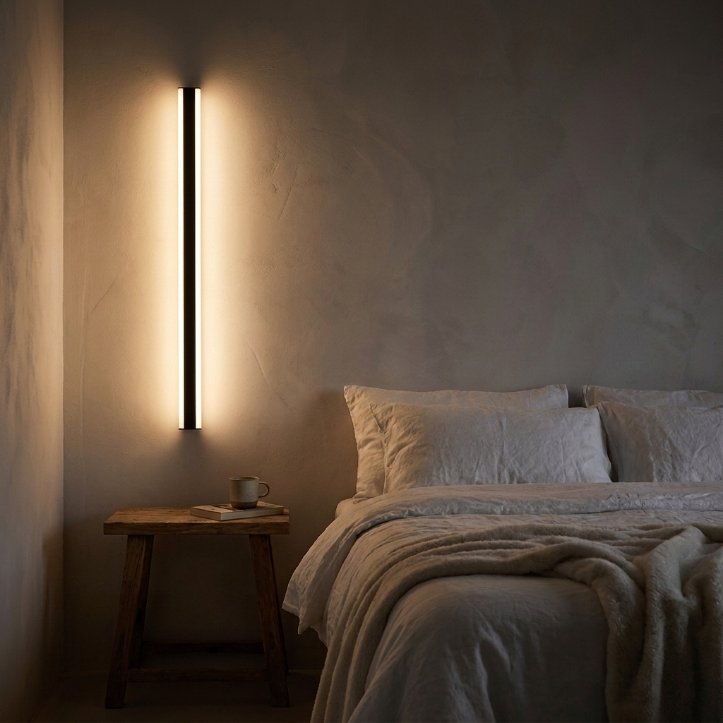 Wandlamp Langwerpig slaapkamer nacht